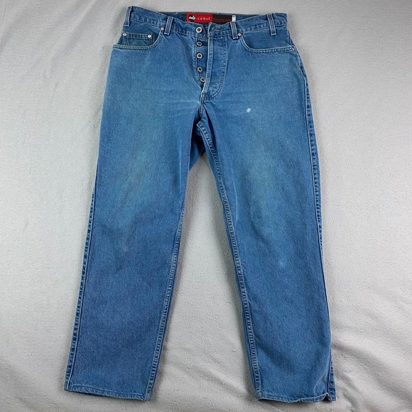 Levi's Other - Vintage Levis Jeans 34x30 (Actual 33x29) Blue SilverTab Loose Baggy Made In USA
